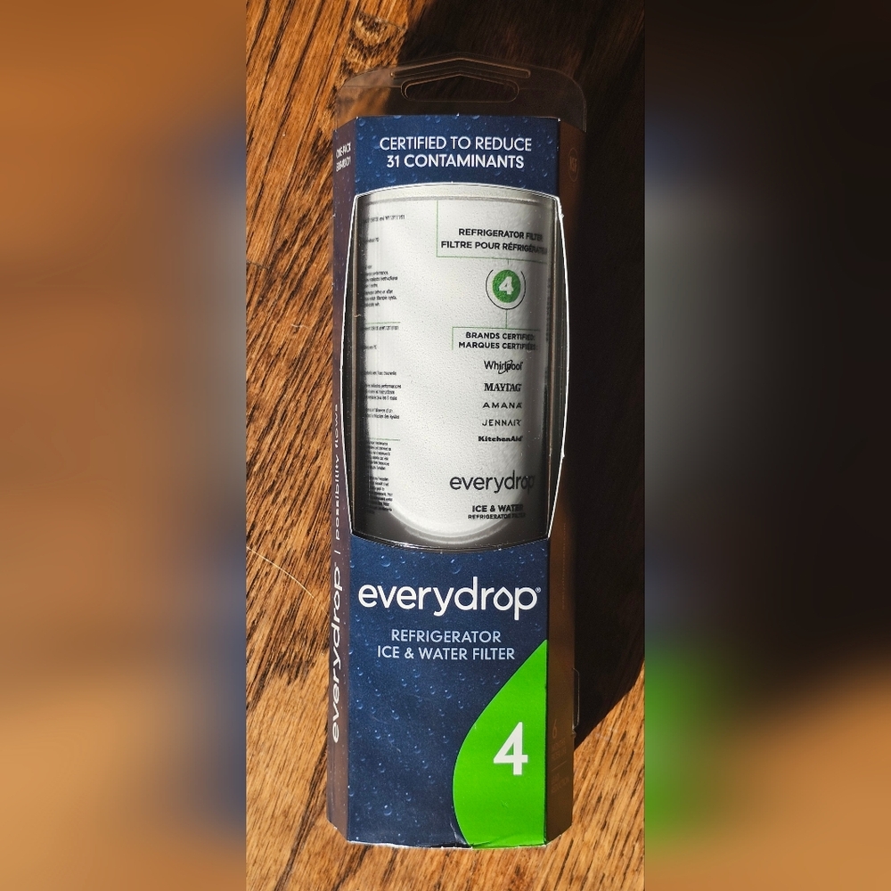 NIB everydrop Refrigerator Ice & Water Filter 4, model EDR4RXD1, Whirlpool